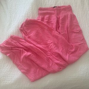 Pink Bobi Beach Gauze Pants